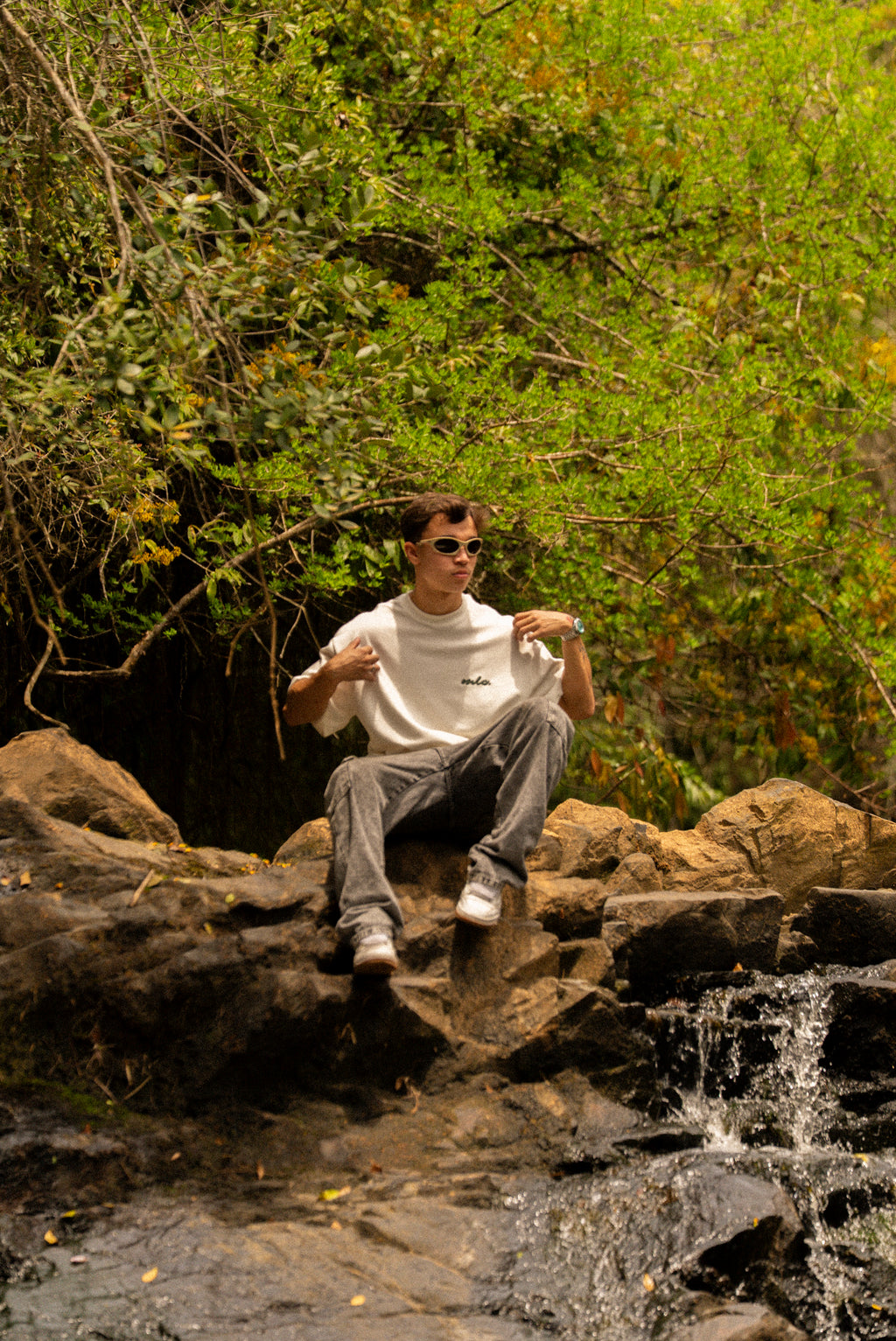 Overboxy branca gérbera